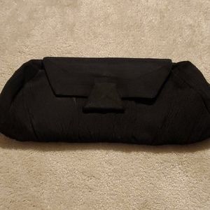 Vintage Black Corde clutch purse
